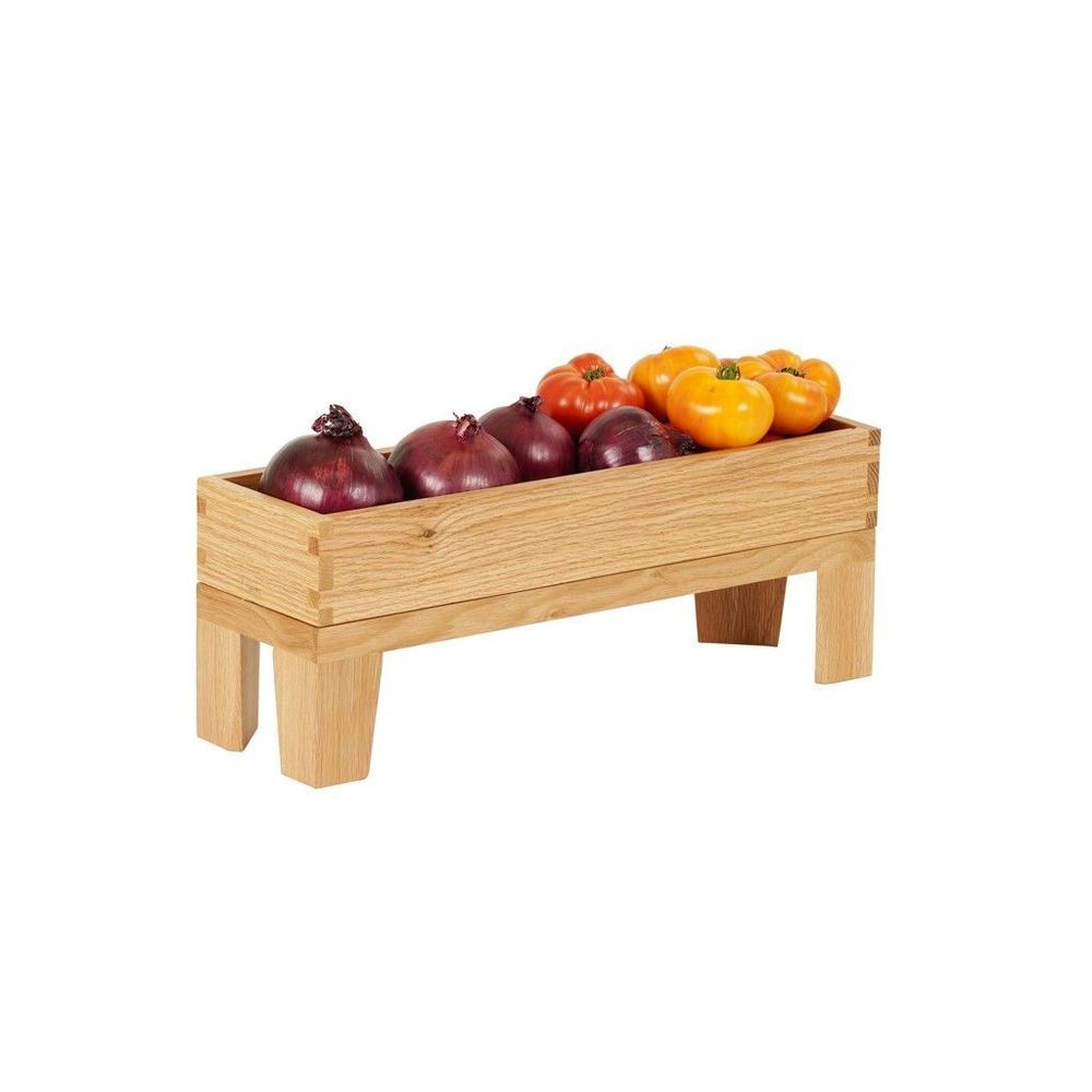 Cal-Mil Sydney Oak Taper Leg Riser, 6 inch Width x 20 inch Depth x 6 inch Height