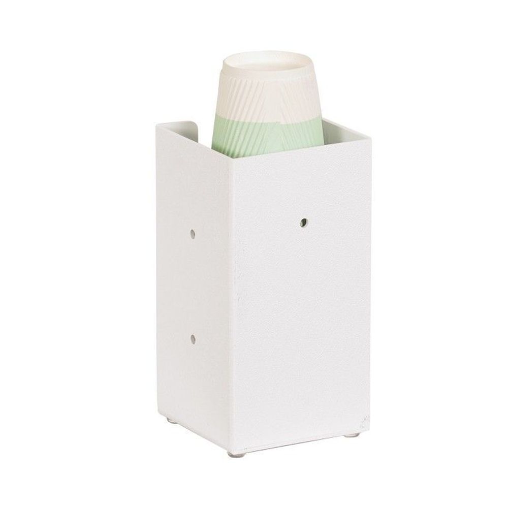 Cal-mil White Classic Napkin Display, 4.5 Inch Width X 4.5 Inch Depth X 8 Inch Height -- 4 Per Case