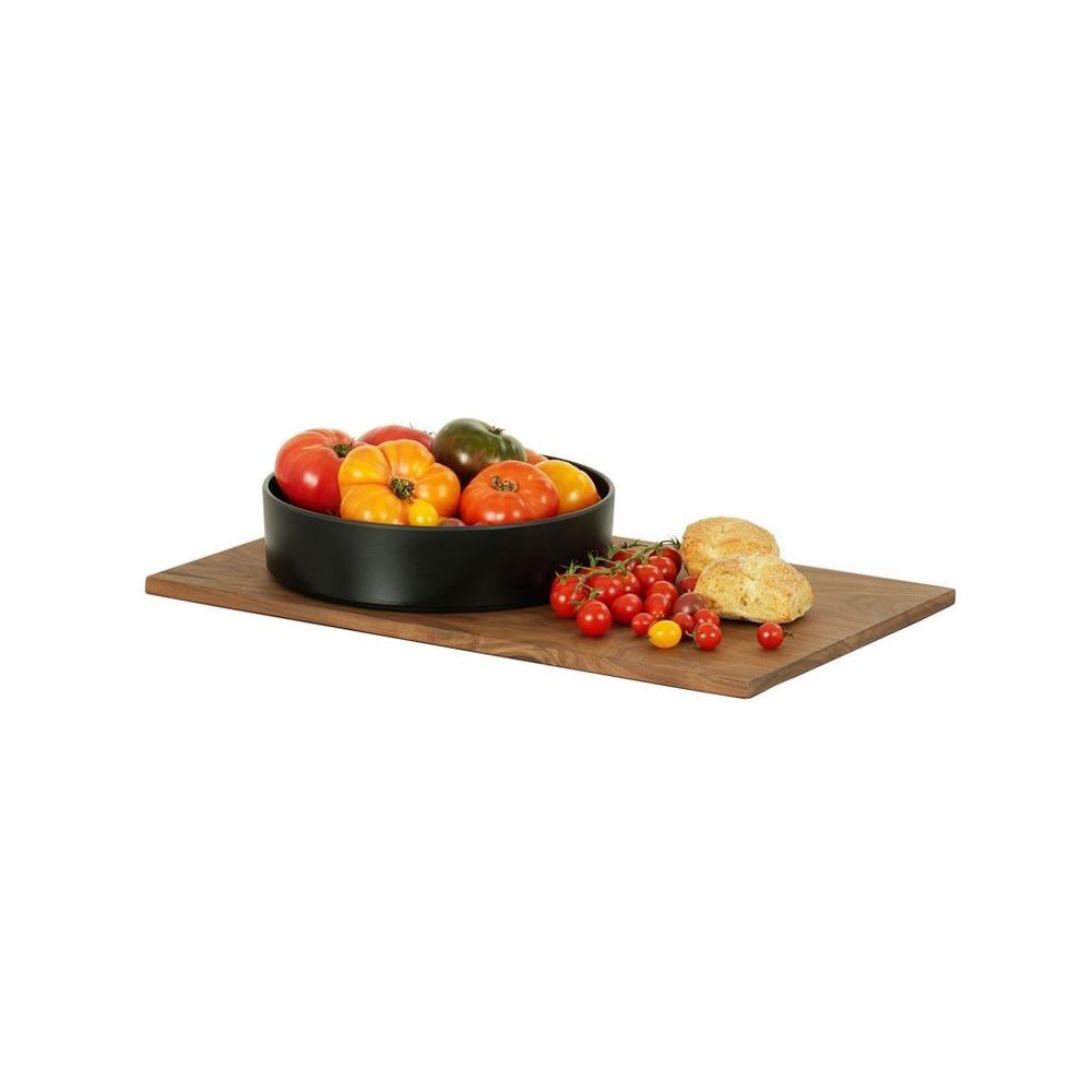 Cal-mil Sydney Walnut Serving Flats, 12 Inch Width X 20 Inch Depth X 0.75 Inch Height