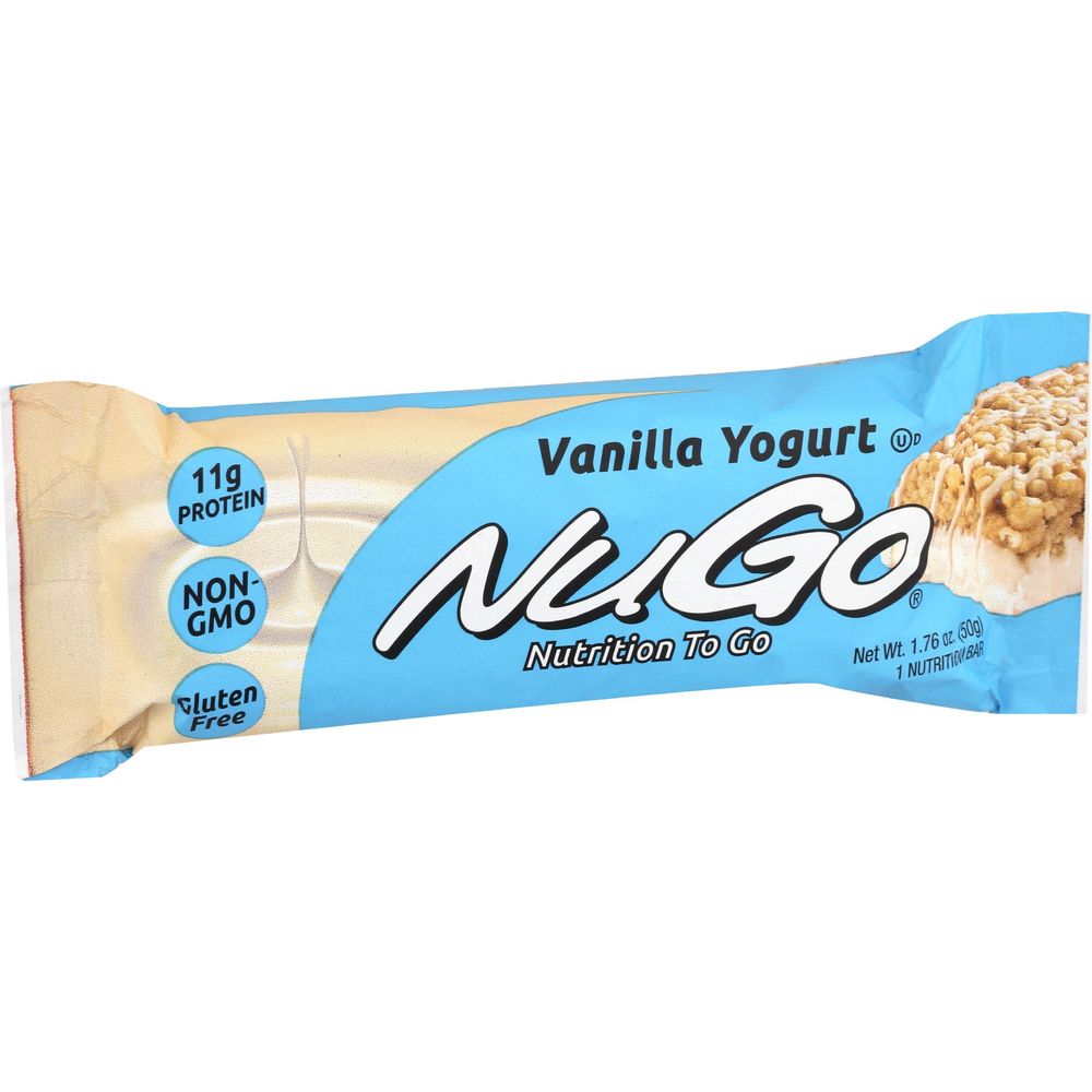 Nugo Vanilla Yogurt Protein Bar, 1.76 Ounce -- 15 Per Case