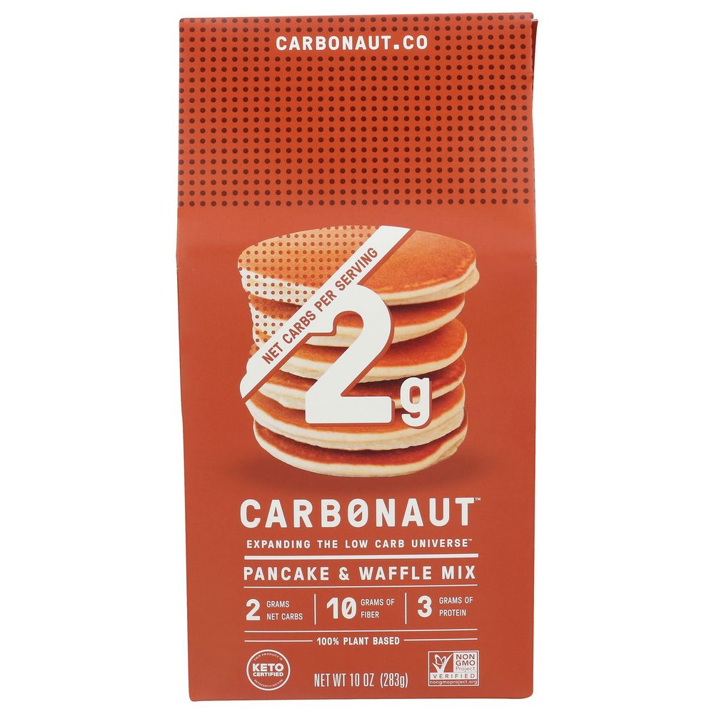 Carbonaut Low Crab Pancake And Waffle Mix, 10 Ounce -- 6 Per Case
