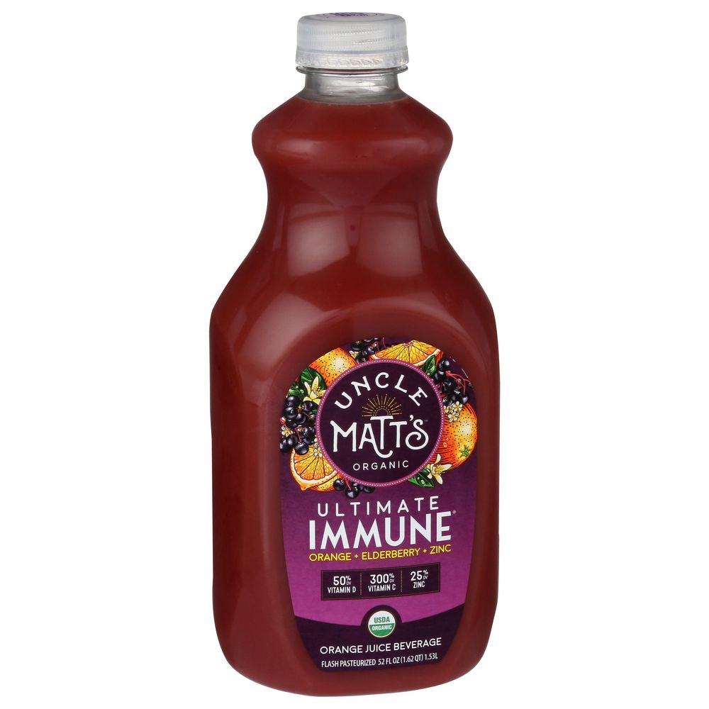 Uncle Matt's Organic Ultimate Immune Juice, 52 Ounce -- 6 Per Case