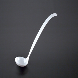 Yoshi Party Tray White Ladle, 2 Ounce -- 48 Per Case