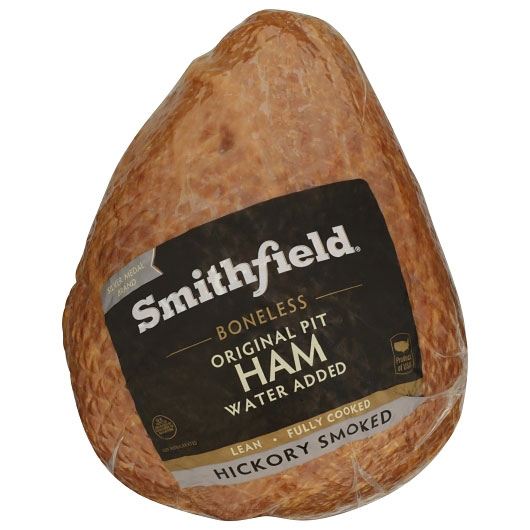 Smithfield Farmland Silver Medal Smoked Pit Ham, 15.44 Pound -- 2