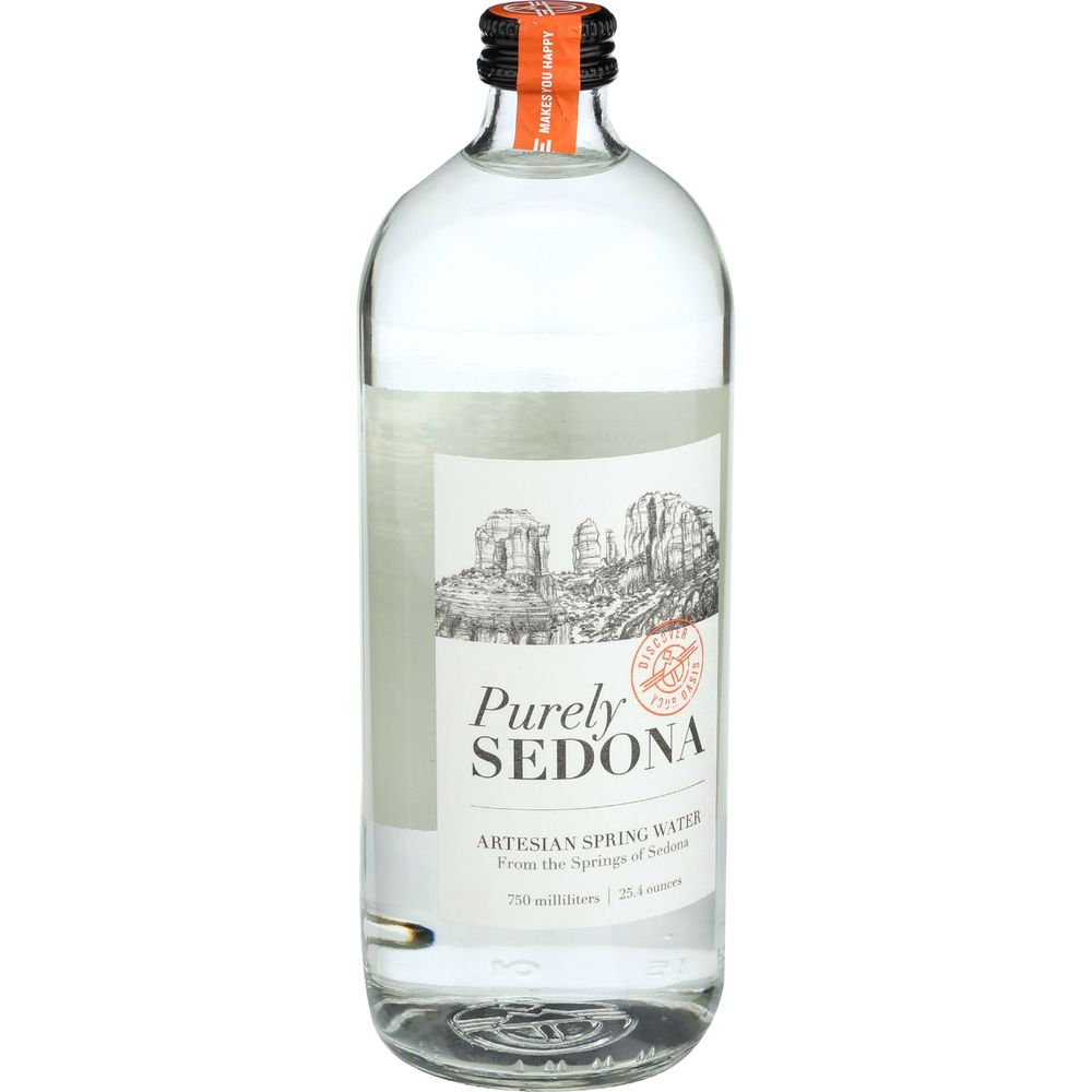 Purely Sedona Artesian Spring Water, 25.4 Fluid Ounce -- 12 Per Case