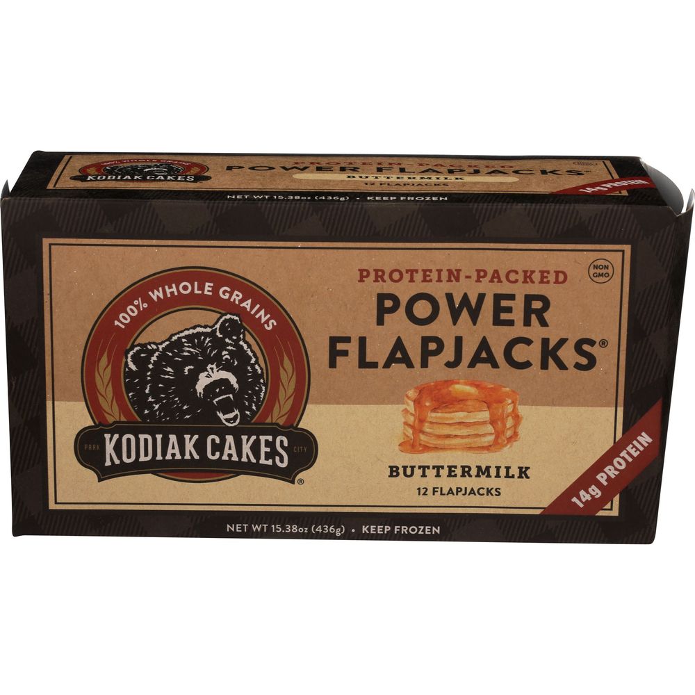 Kodiak Buttermilk Power Flapjacks, 15.37 Ounce -- 8 per case