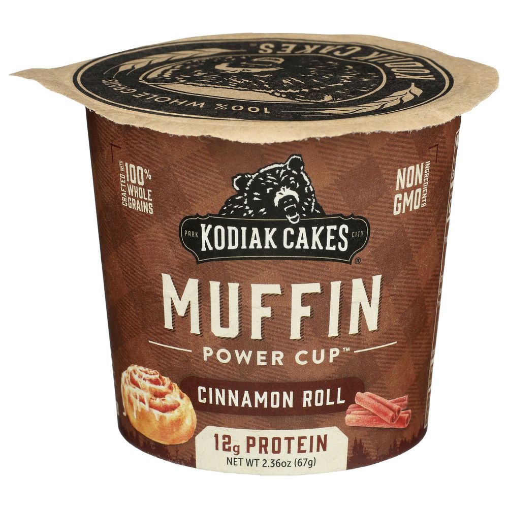 Kodiak Cinnamon Roll Muffin Mix, 2.29 Ounce -- 12 per case