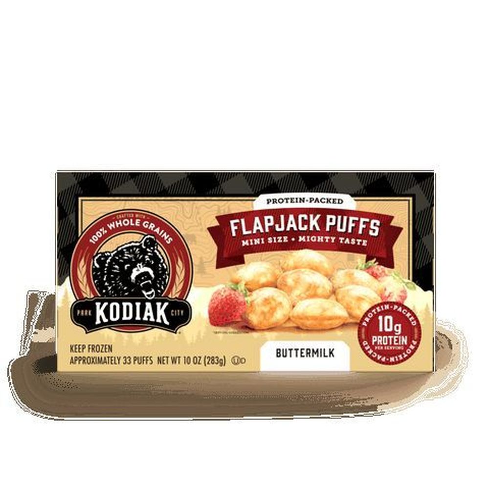 Kodiak Buttermilk and Vanilla Flapjack Puffs, 9.77 Ounce -- 8 per case