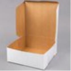 Southern Champion Standard White Bakery Box, 10 X 10 X 4 Inch -- 100 Per Case