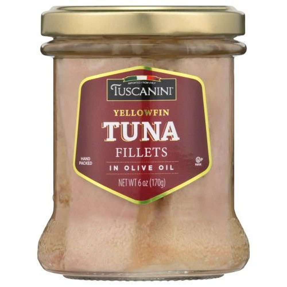 Tuscanini Yellowfin Tuna Fillets In Olive Oil, 6 Ounce -- 12 Per Case