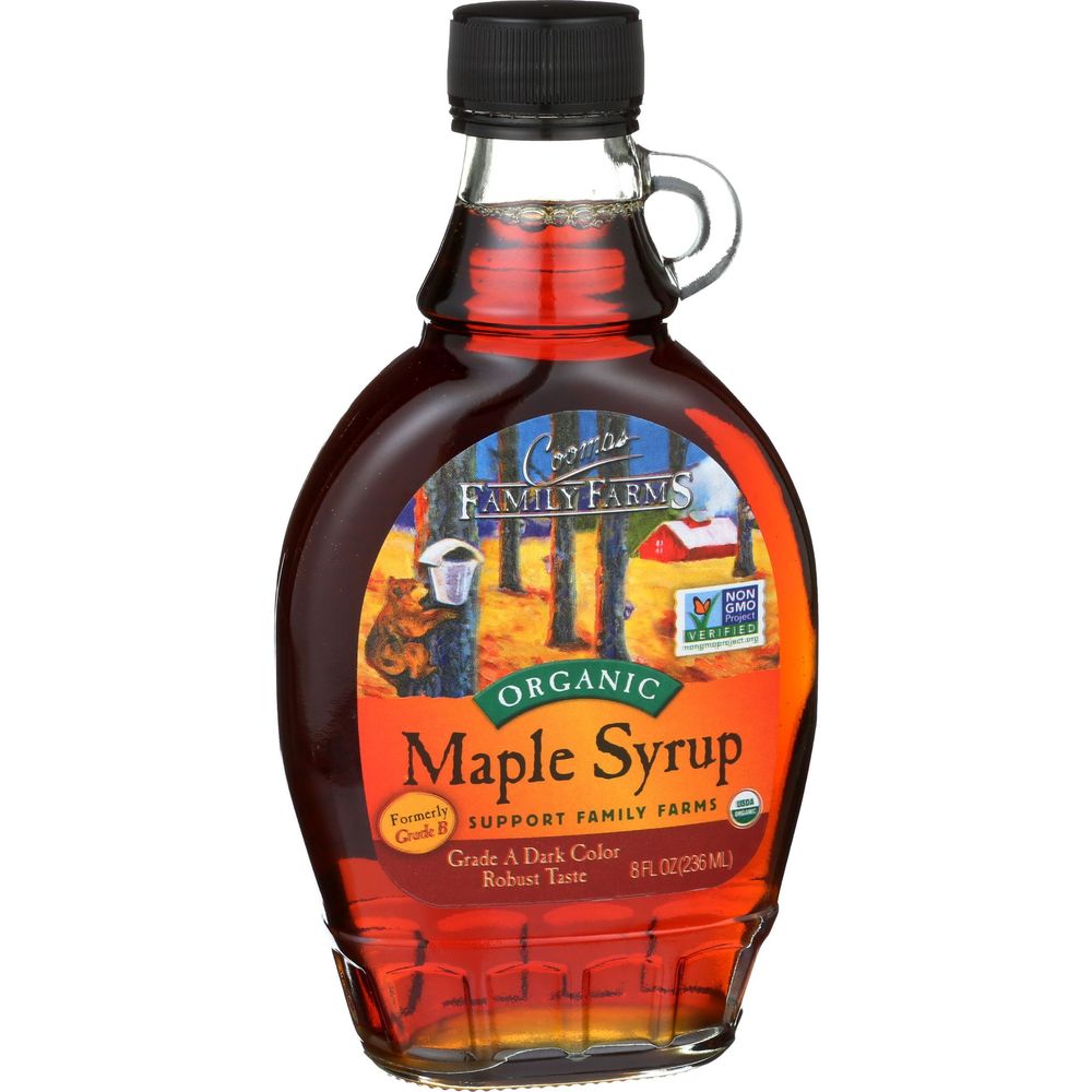 Coombs Family Farms Organic Maple Syrup, 8 Ounce -- 12 Per Case