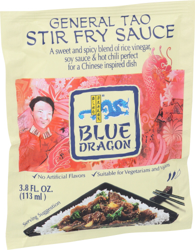 Blue Dragon General Tao Stir Fry Sauce, 3.8 Ounce -- 12 Per Case