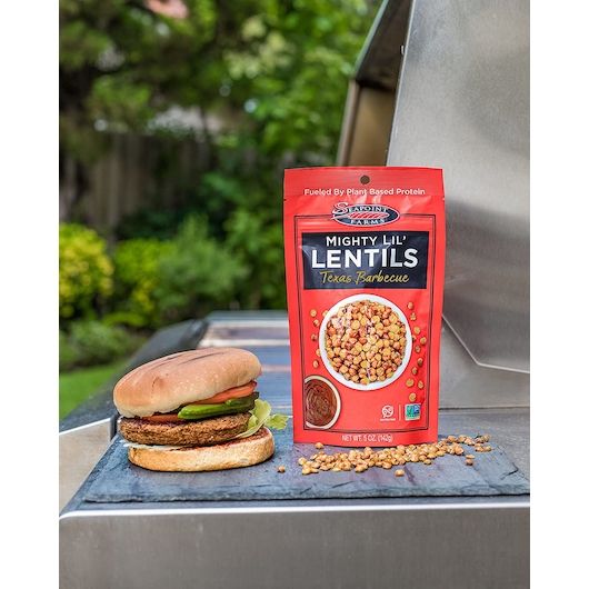 Seapoint Farms Mighty Lil Barbeque Lentils, 5 Ounce -- 12 per case