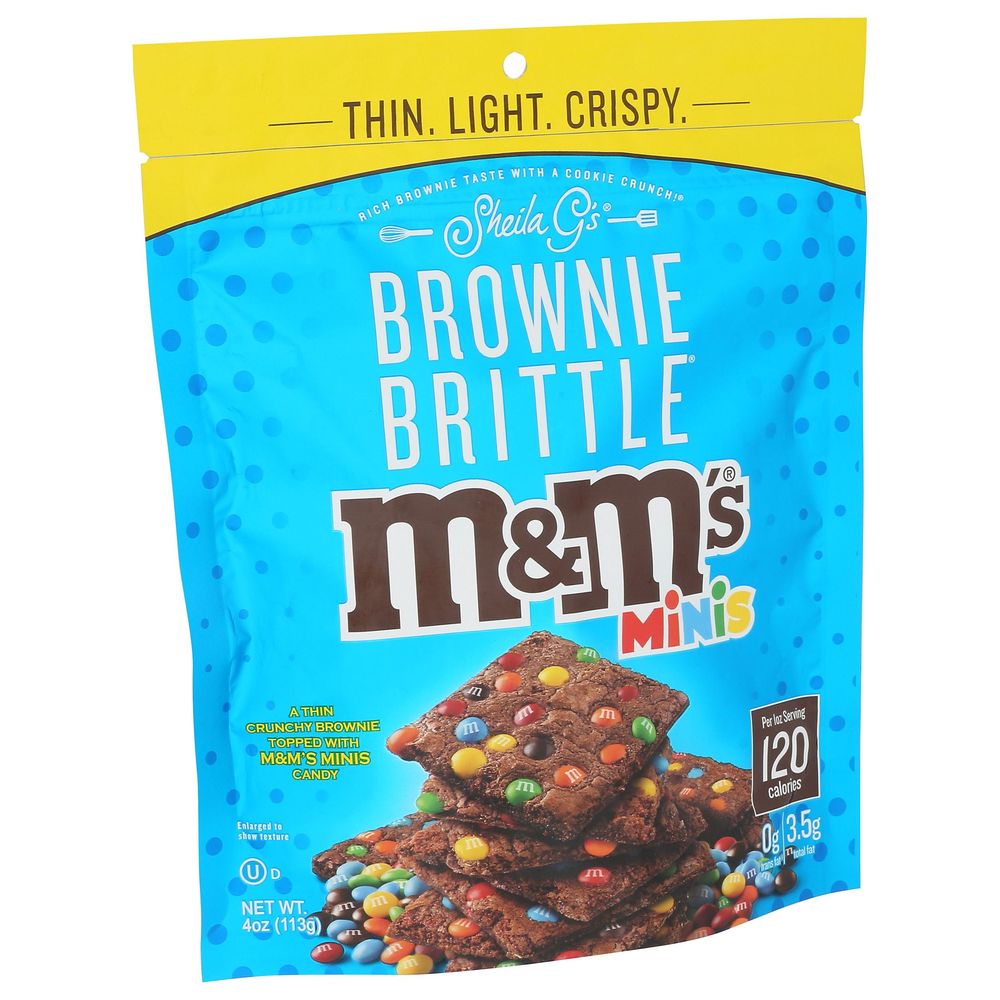 Sheila G's M And Ms Minis Brownie Brittle, 4 Ounce -- 6 Per Case