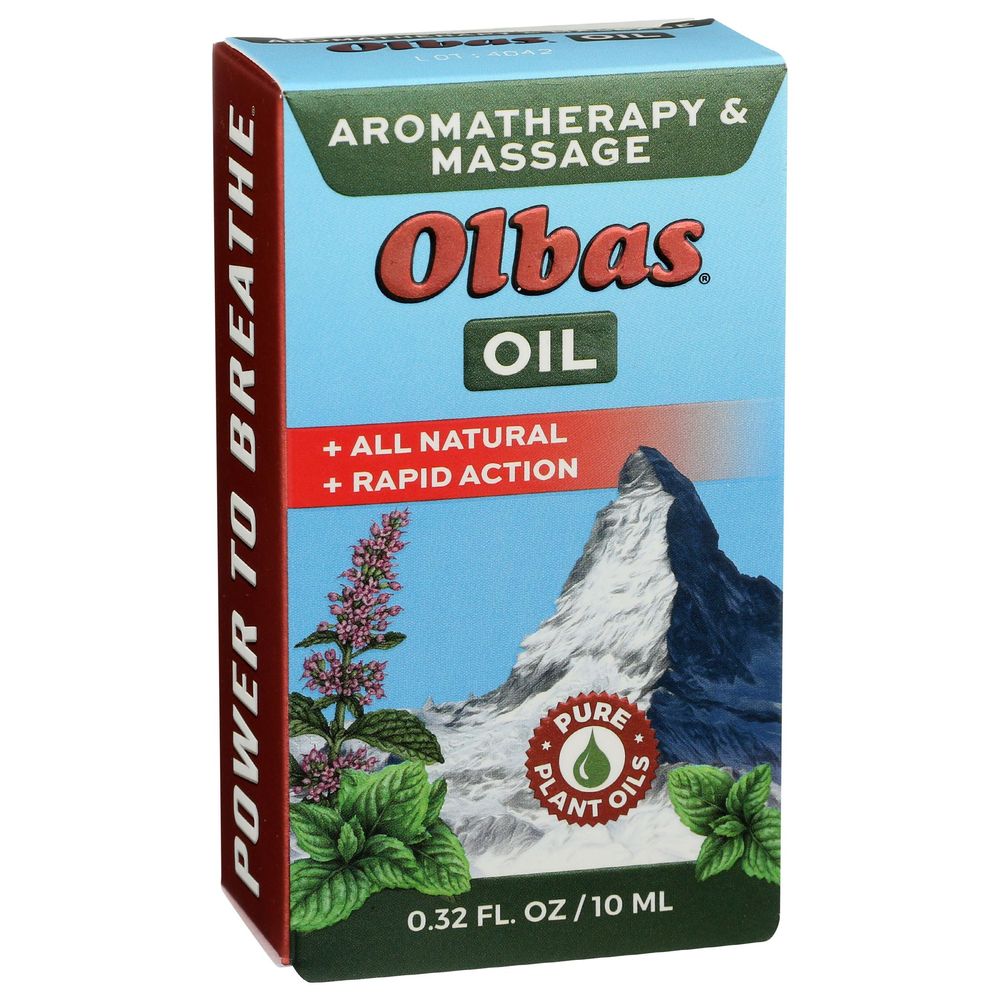 Olbas Aromatherapy Inhalant And Massage Oil, 0.32 Fluid Ounce