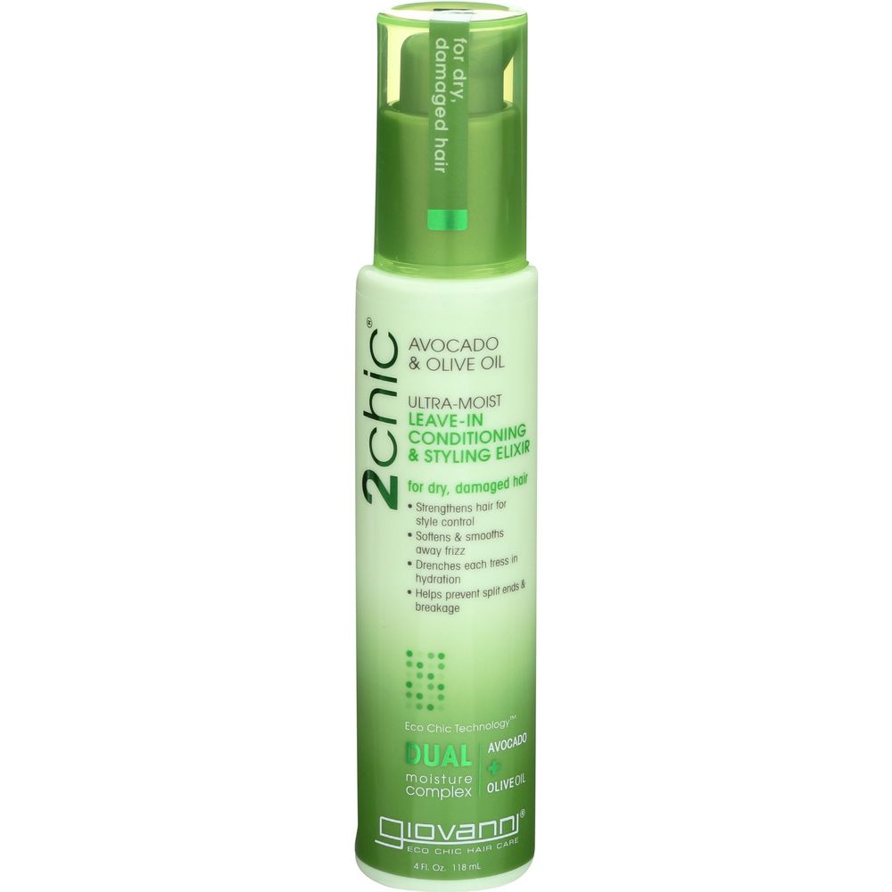 Giovanni 2chic Ultra Moist Leave In Conditioner, 4 Ounce -- 3 Per Case