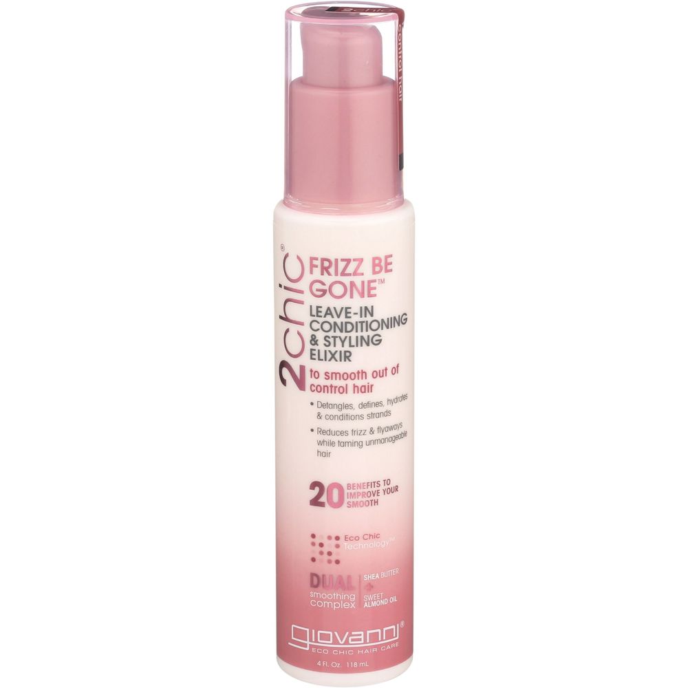 Giovanni 2chic Frizz Be Gone Leave In Conditioner, 4 Ounce -- 3 Per Case