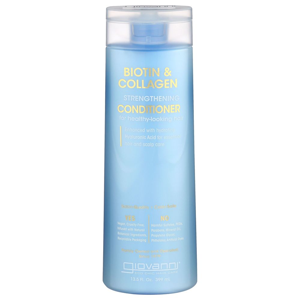 Giovanni Biotin And Collagen Strengthening Conditioner, 13.5 Fluid Ounce
