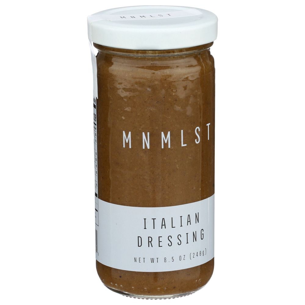 Mnmlst Italian Dressing, 8.5 Ounce -- 6 Per Case