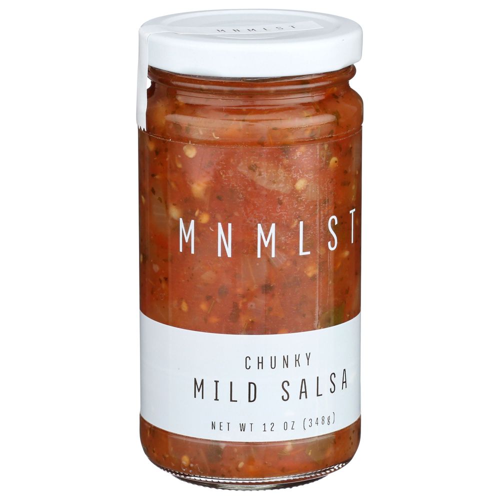 Mnmlst Chunky Mild Salsa, 12 Ounce -- 6 Per Case
