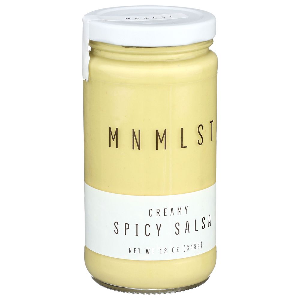 Mnmlst Creamy Spicy Salsa, 12 Ounce -- 6 Per Case