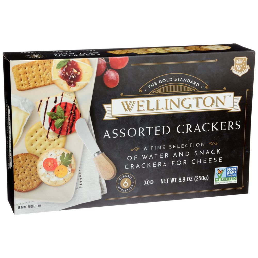 Wellington Assorted Cracker, 8.8 Ounce -- 12 Per Case