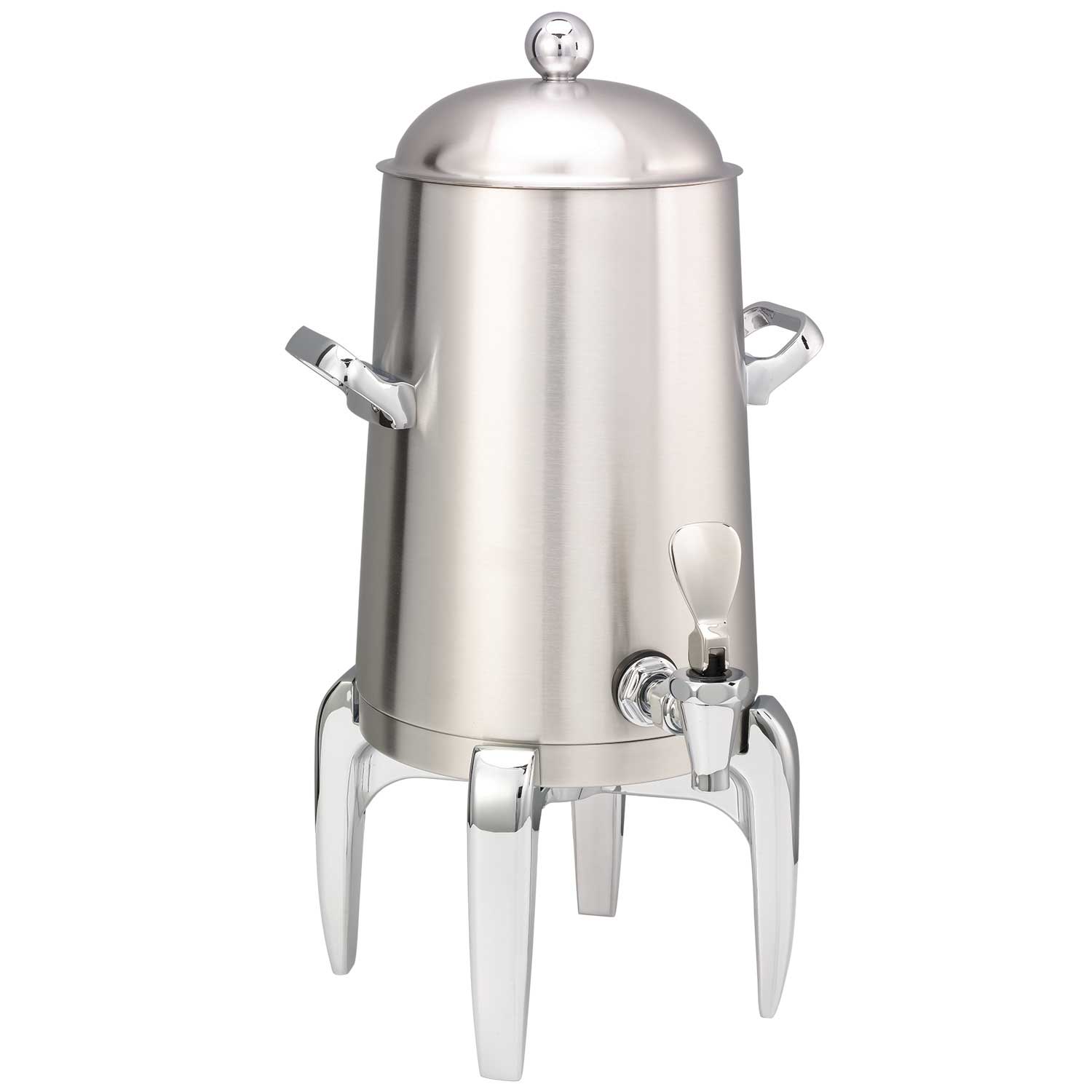 Service Ideas Flame Free Thermo-urn Brushed Stainless Modern Style Vacuum Insulated Urn, 1.5 Gallon Capacity