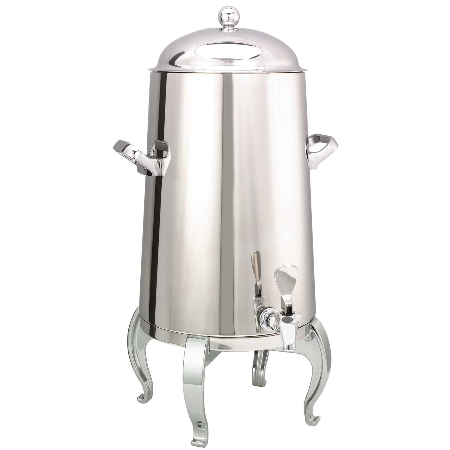 Service Ideas Flame Free Thermo-urn Urna Con Aislamiento Al Vacío De Acero Inoxidable Pulido Estilo Regal, Capacidad De 5 Galones