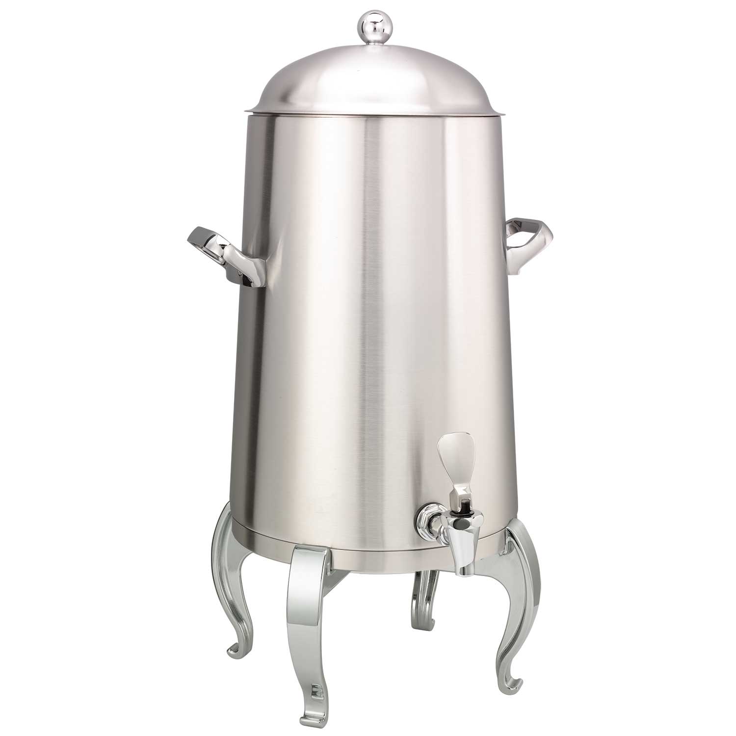 Service Ideas Flame Free Thermo-urn Polished Stainless Regal Style Vacuum Insulated Urn, 5 Gallon Capacity