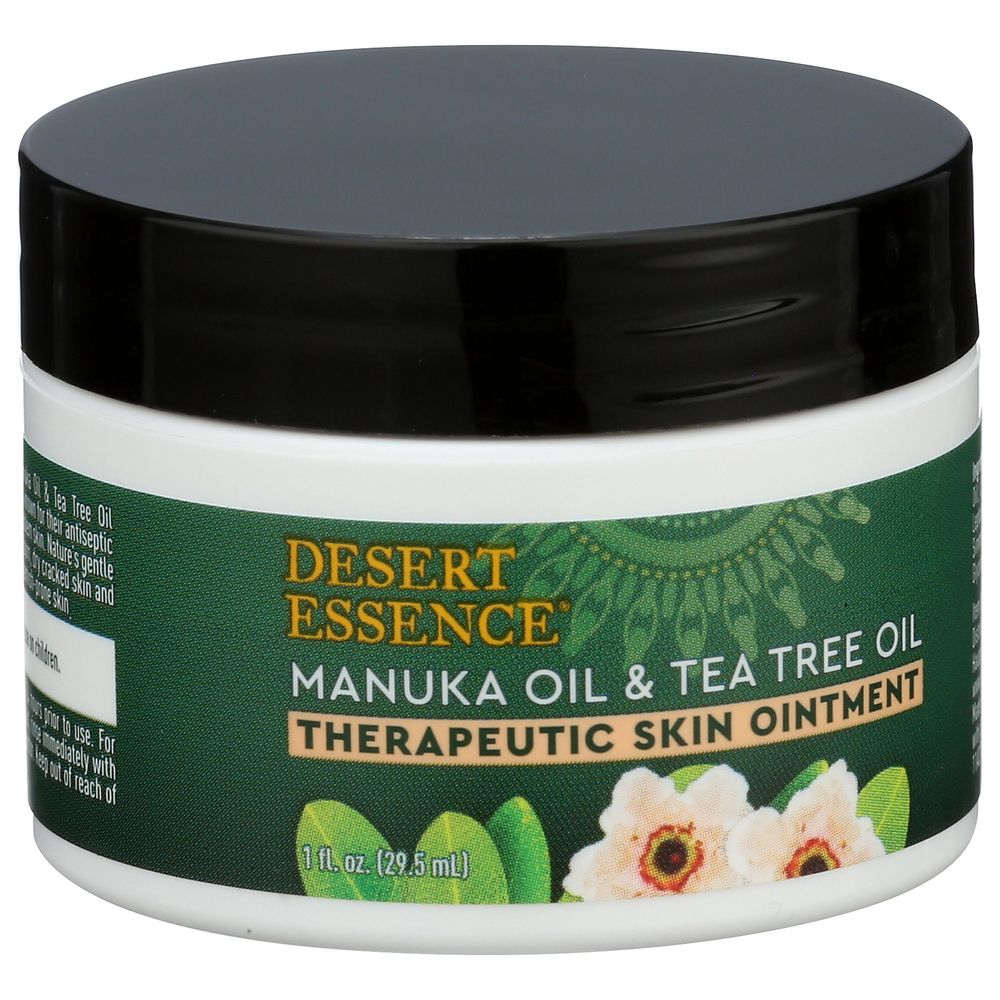 Desert Essence Manuka Oil And Tea Tree Oil Therapeutic Skin Ointment, 1 Fluid Ounce