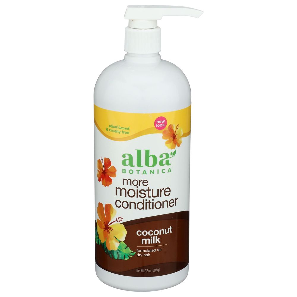 Alba Botanica Coconut Milk Conditioner, 32 Ounce