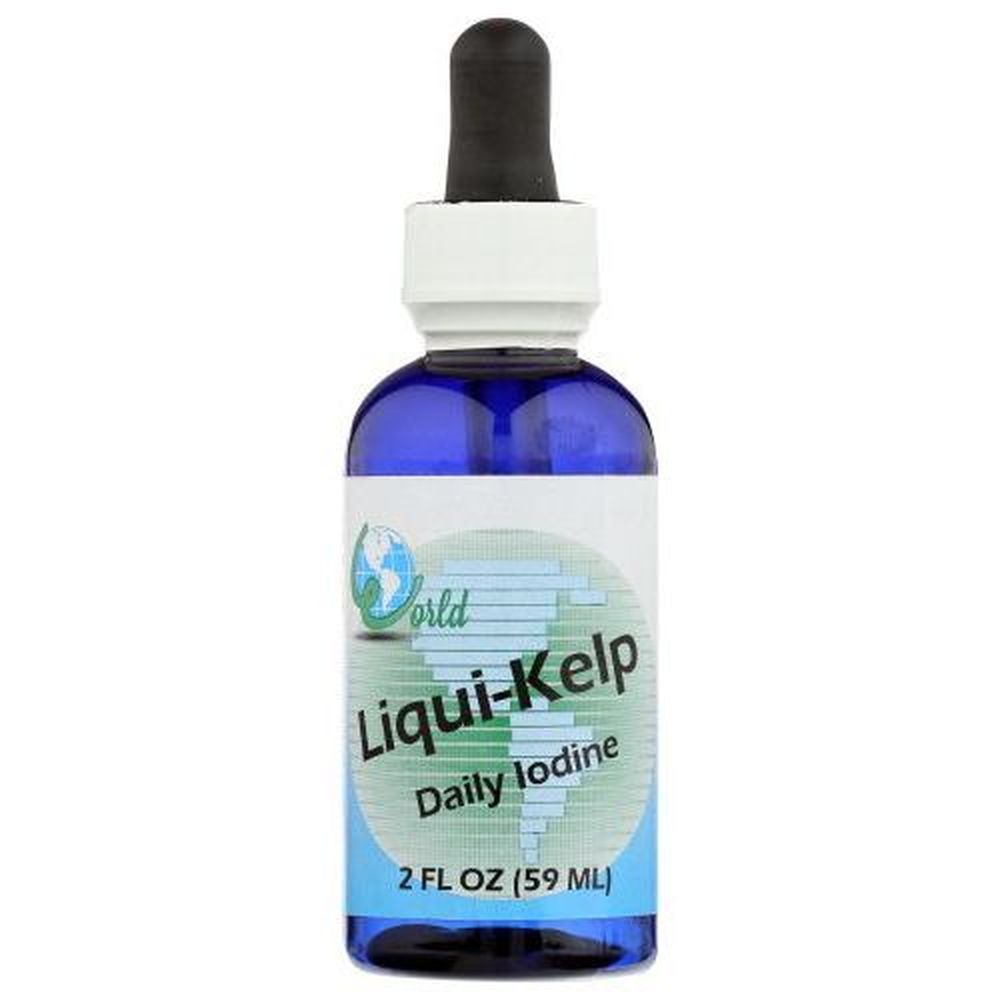 World Organic Liqui Kelp Iodine Supplement, 2 Ounce