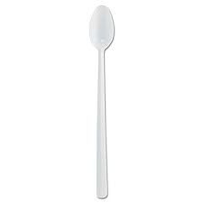 Prime Source Unwrapped Polypropylene White Soda Spoon, 8 Inch -- 1000 Per Case