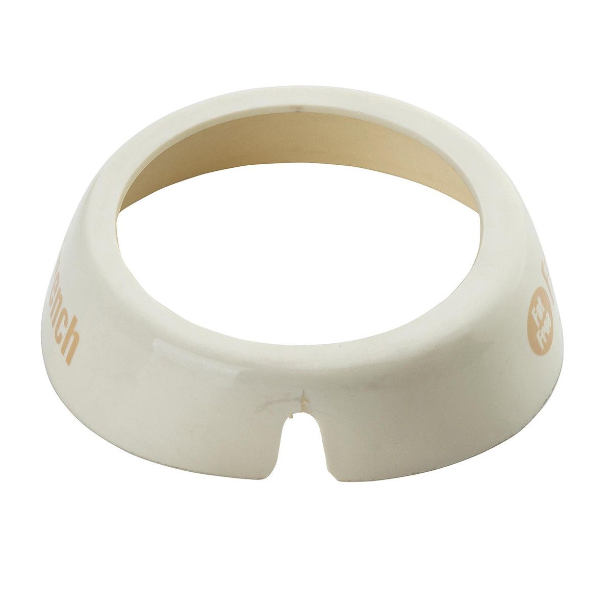Tablecraft Plastic Beige Print French White Collar For Salad Dressing Dispenser