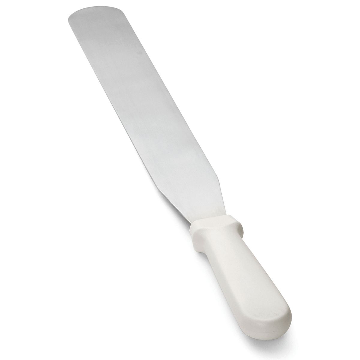 Tablecraft White Handle Icing Spatula, 12 Inch