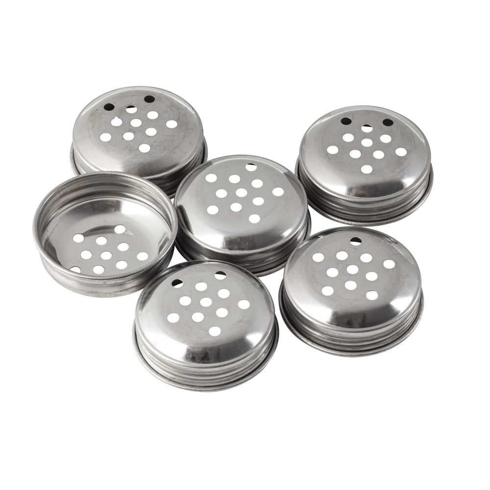 Tablecraft Stainless Steel Spice Shaker Top For 659n Shaker, 1.9375 X 1.9375 X .6875 Inch -- 12 Per Case