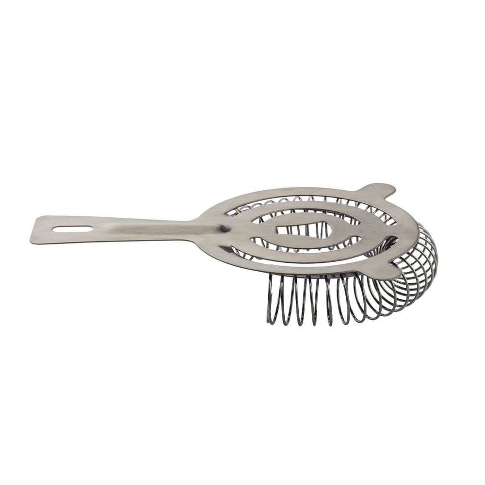 Tablecraft Pvd Barware 18-8 Stainless Steel Gunmetal 2-prong Strainer, 5.75 X 3.625 X .875 Inch -- 6 Per Case