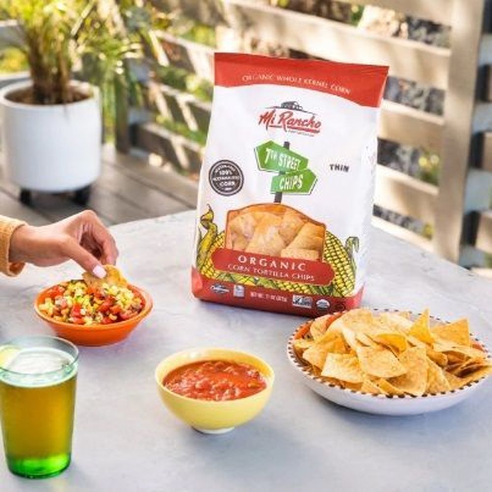 Mi Rancho 7th Street Thin Corn Tortilla Chips, 11 Ounce -- 9