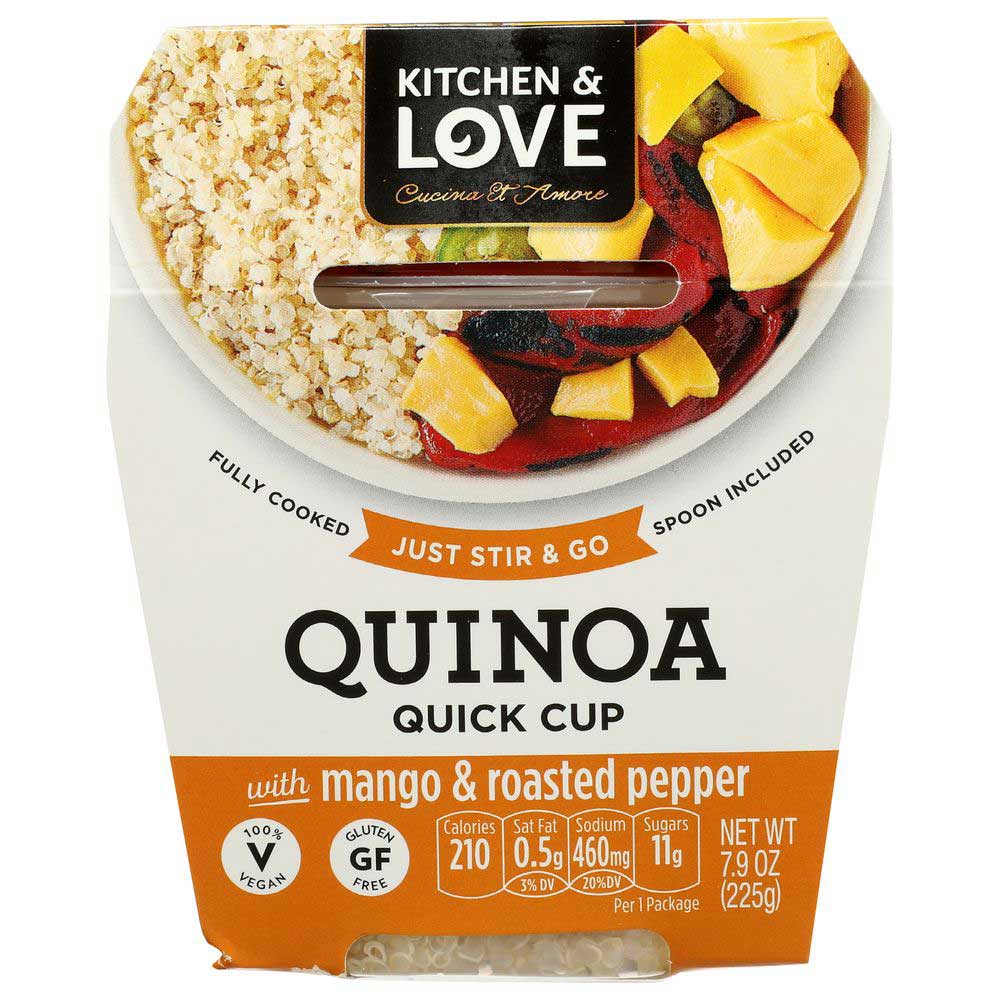 Cucina and Amore Mango and Jalapeno Quinoa Meal, 7.9 Ounce -- 6 per case.