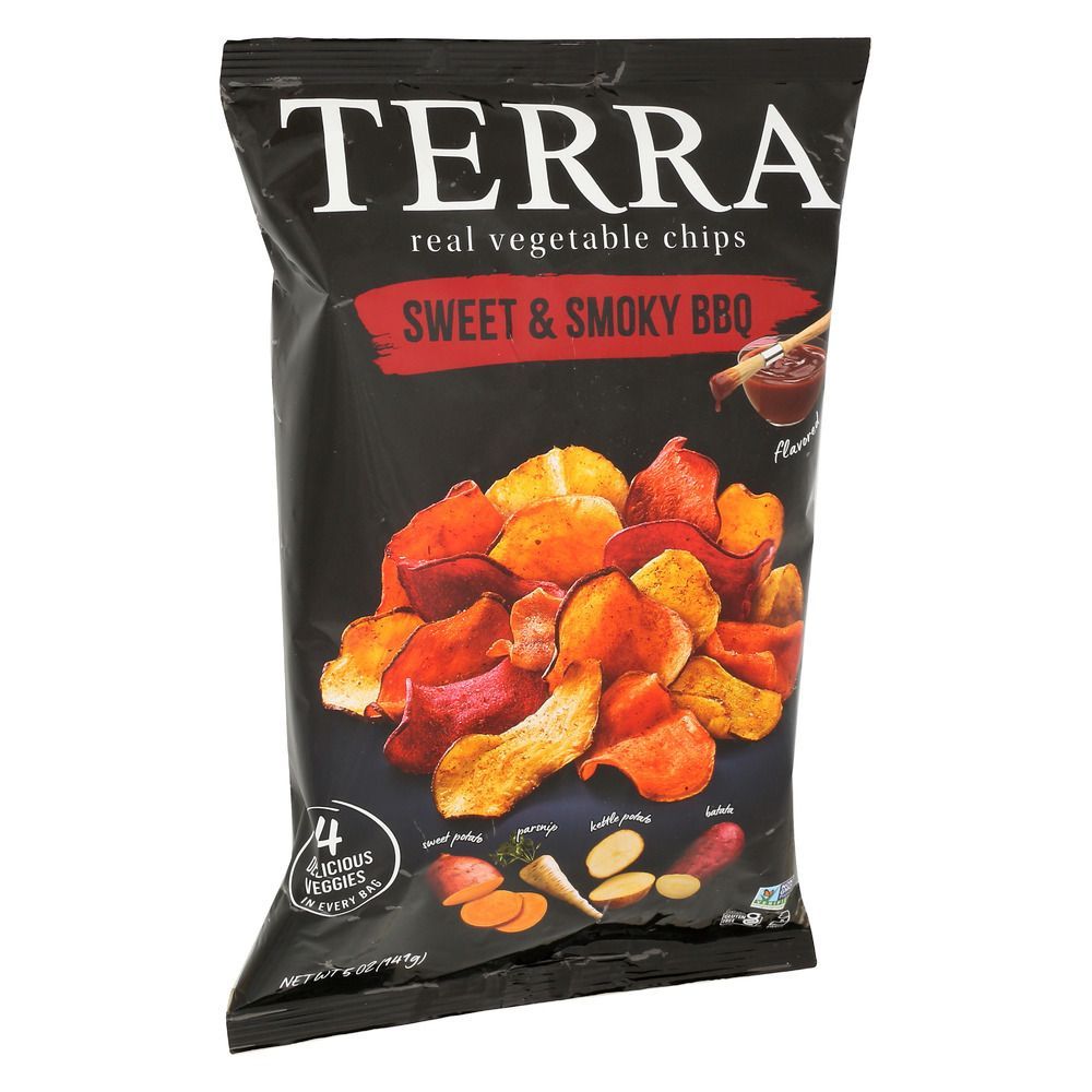 Terra Sweet And Smoky Bbq Vegetable Chips, 5 Ounce -- 12 Per Case
