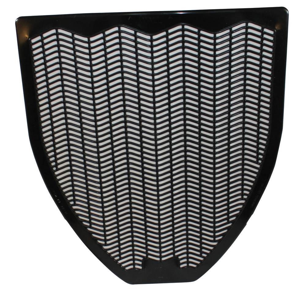 Impact Black Deodorized Fresh Scent Urinal Floor Z Mat -- 6 Per Case