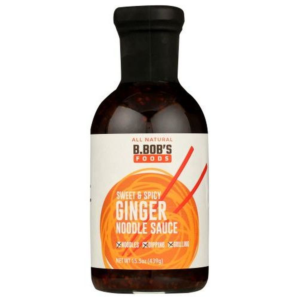 Bronco Bob's Sweet And Spicy Ginger Noodle Sauce, 15.5 Ounce -- 6 Per Case