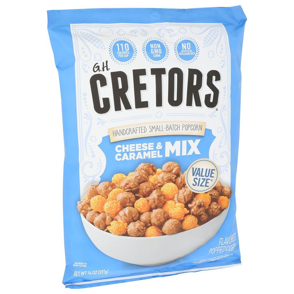 Palomitas De Maíz Mezcla De Queso Y Caramelo G.h. Cretors, 14 Onzas -- 6 Por Caja