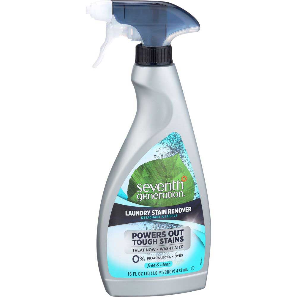Seventh Generation Free And Clear Laundry Stain Remover, 16 Fluid Ounce -- 8 Per Case