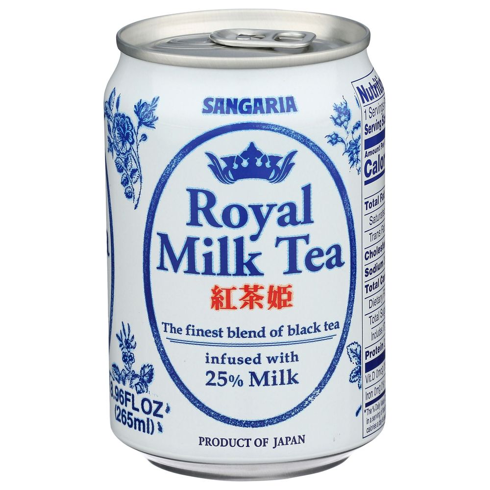 Sangaria Royal Milk Tea, 8.96 Fluid Ounce -- 24 per case