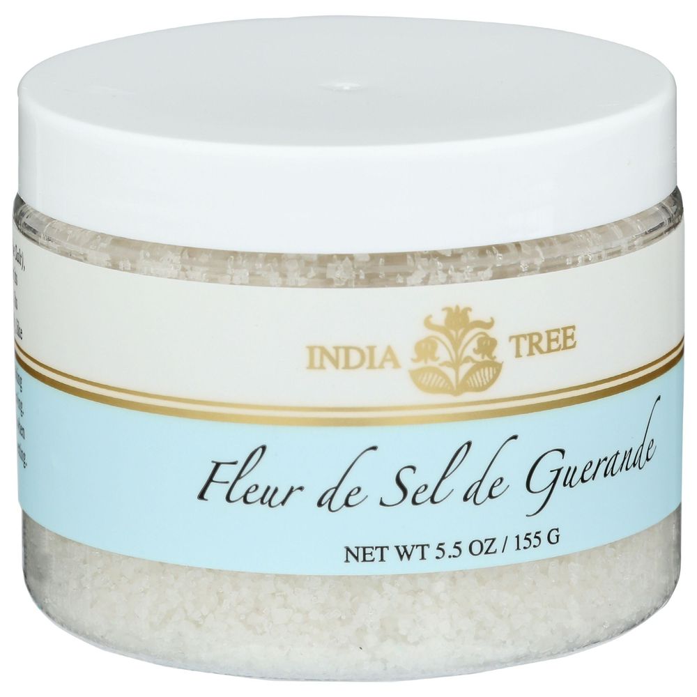 India Tree Fleur De Sel De Guerande, 5.5 Ounce -- 6 Per Case