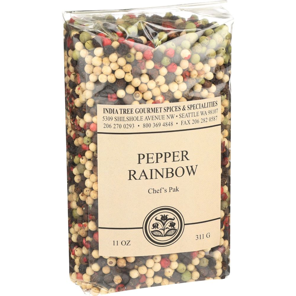 India Tree Chefs Pak Rainbow Pepper, 11 Ounce -- 6 Per Case