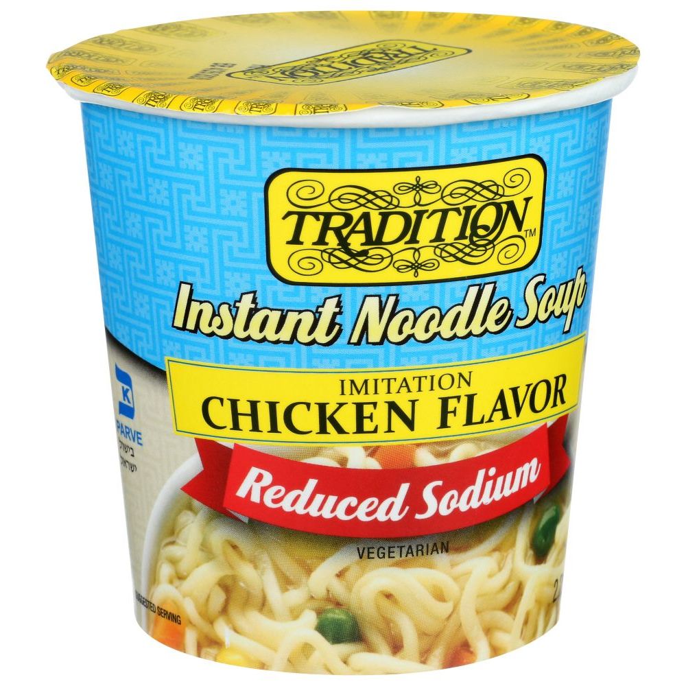 Tradition Chicken Flavor Reduced Sodium Instant Noodle Soup, 2.29 Ounce -- 12 Per Case