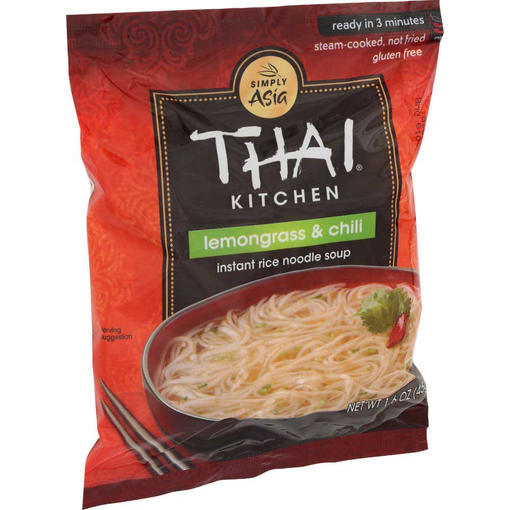 Thai Kitchen Lemongrass And Chili Instant Rice Noodle Soup, 1.6 Ounce -- 12 Per Case