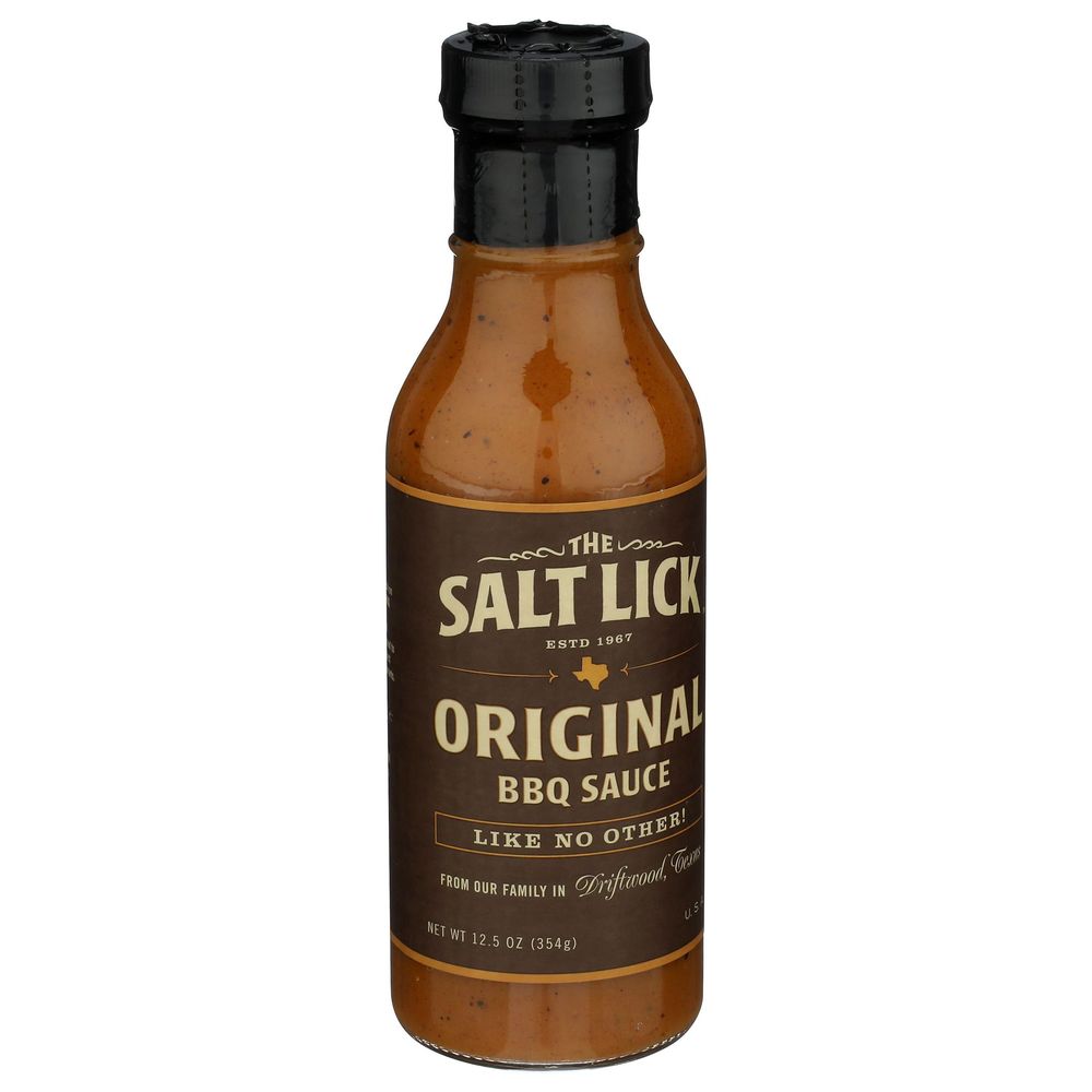The Salt Lick Original Bbq Sauce, 12 Ounce -- 6 Per Case